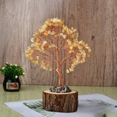Natural Crystal Money Tree Birthday Gift