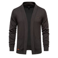 Men's Casual Vintage Style V Neck Open Front Cardigan