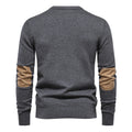 Men's Casual Crew Neck Pullover Knit Sweater