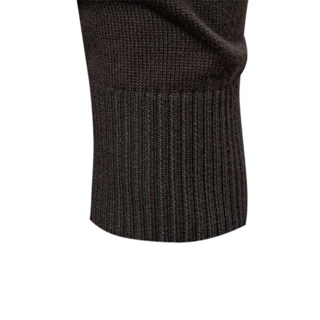 Men's Casual Vintage Style V Neck Open Front Cardigan