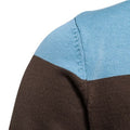 Men's Casual Stand Collar Full Zip Up Cardigan Sweater Coat