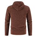 Men's Ribbed Knit Warm Cardigan Sweater