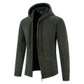 Men's Ribbed Knit Warm Cardigan Sweater