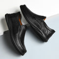 Mitchell Shoes Men's Comfortable Genuine Leather Orthopedic Loafers