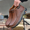 Mitchell Shoes Men's Casual Slip-On High Top Orthopedic Boots