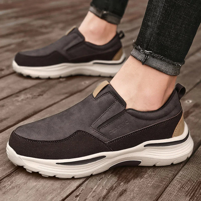Mitchell Shoes Men's Pain Free Leather Comfortable Walking Shoes