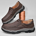 Men's Leather Casual Walking Outdoor Shoes