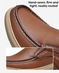 Mitchell Shoes Men's Comfortable Genuine Leather Orthopedic Loafers