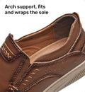 Mitchell Shoes Men's Comfortable Genuine Leather Orthopedic Loafers