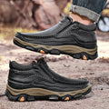 Mitchell Shoes Men's Casual Slip-On High Top Orthopedic Boots