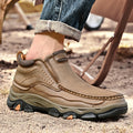 Mitchell Shoes Men's Casual Slip-On High Top Orthopedic Boots
