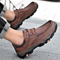 Mitchell Shoes Men's Lace Leather Casual Walking Outdoor Shoes