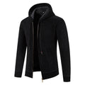 Men's Ribbed Knit Warm Cardigan Sweater