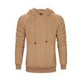 Men's Solid Color Raglan Sleeves Fleece Hoodies Sweatshirts