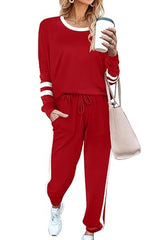 Women's 2 Piece Drawstring Cozy Set (Buy 2 Free Shipping)