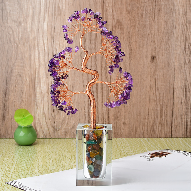 Personalized Crystal Fortune Tree