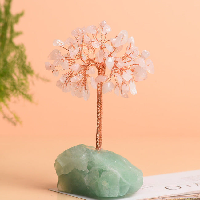 Natural Fluorite Fortune Tree