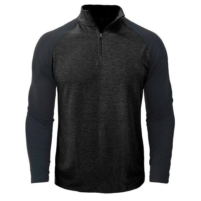 Men's Basic Casual Color Block Hoodie