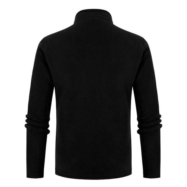 Men's Half Zip Turtleneck Fleece Sweatshirt