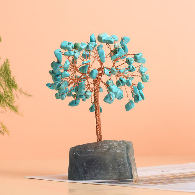 Natural Fluorite Fortune Tree