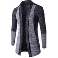 Men's Solid Color V Neck Cardigan