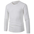Men's Fashion Casual Crew Neck Raglan Sleeves Sweater