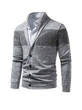 Brent Patchwork Casual Cardigan (shirt not included)