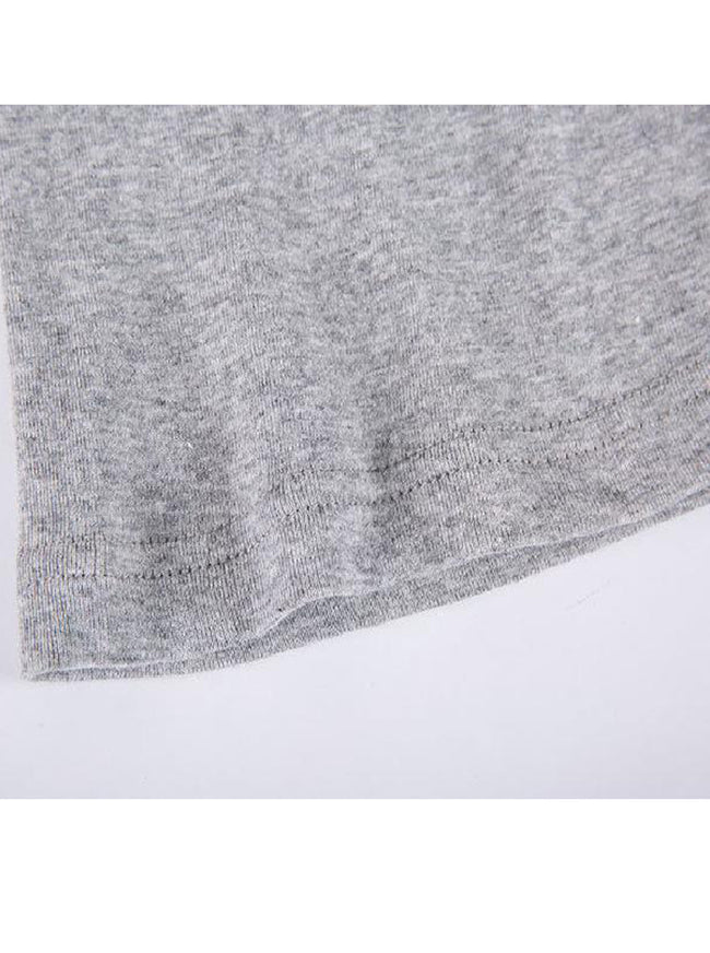 Carl Solid Color Cotton Vest
