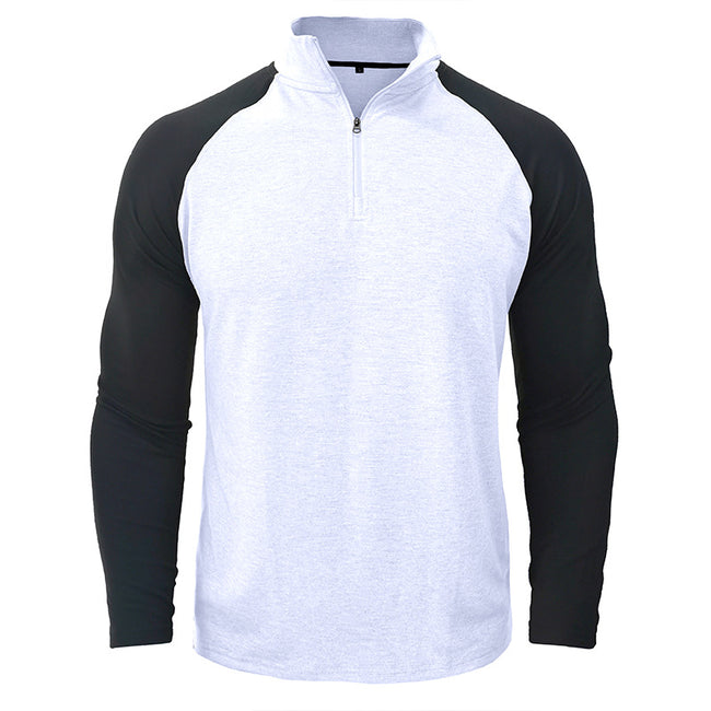 Men's Basic Casual Color Block Hoodie