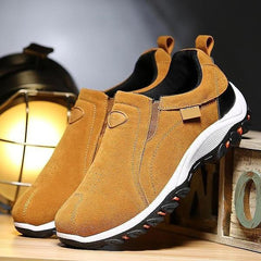 Men's Good arch support Outdoor Breathable Lightweight Walking Slip On Sneakers