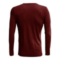 Men's Solid Color Henley Collar Long Sleeve T-Shirt