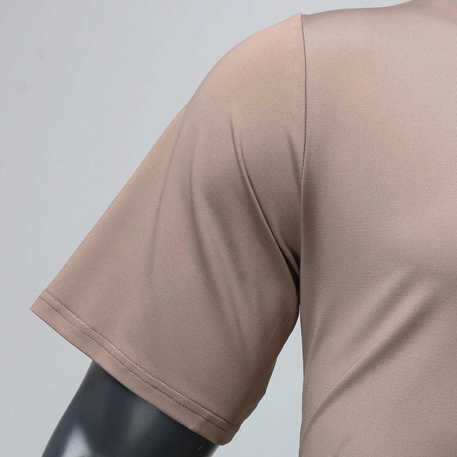 Patrick Zip Cardigan Round Neck Short Sleeve T-Shirt