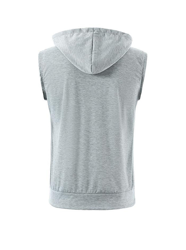 Ronald Hooded Sleeveless Tank Top
