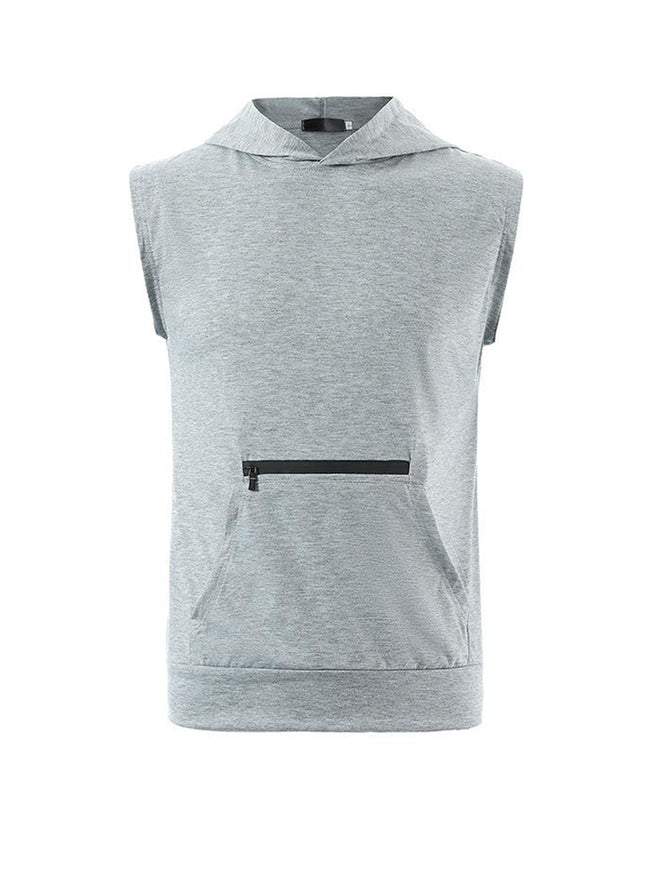 Ronald Hooded Sleeveless Tank Top