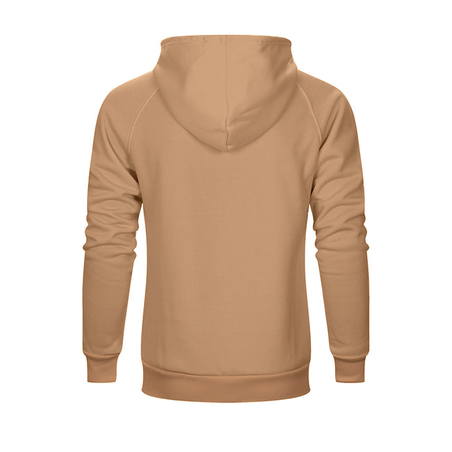 Men's Solid Color Raglan Sleeves Fleece Hoodies Sweatshirts