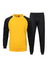 Terry Round Neck Sweater With Elastic Waist Sweatpants