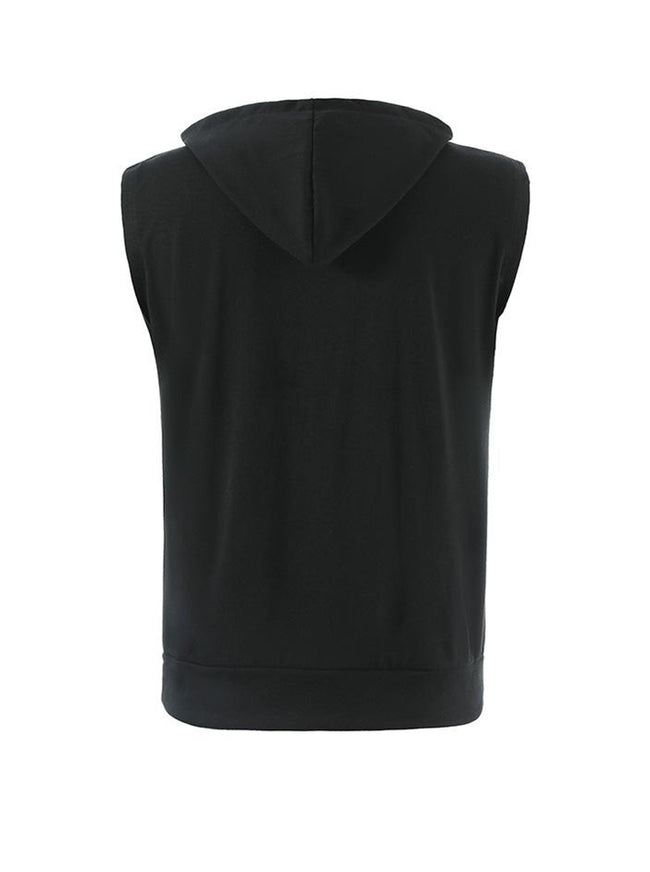 Ronald Hooded Sleeveless Tank Top