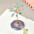 Natural Agate Slice Fortune Tree