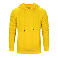 Men's Solid Color Raglan Sleeves Fleece Hoodies Sweatshirts