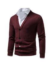 Brent Pocket Casual Cardigan (shirt not included)