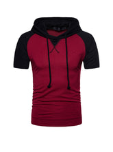 Derek Hooded Raglan Sleeve T-shirt