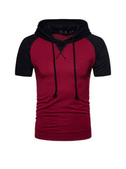 Derek Hooded Raglan Sleeve T-shirt