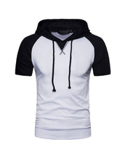 Derek Hooded Raglan Sleeve T-shirt