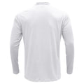 Men's Stand Collar Zip Solid Color Long Sleeve T-Shirt