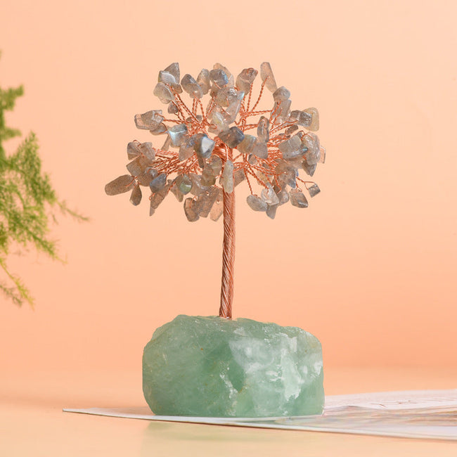 Natural Fluorite Fortune Tree