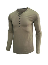 Daniel Solid Color Long-sleeved T-shirt