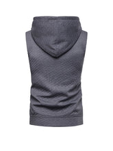 Erik Textured Hoodie Vest