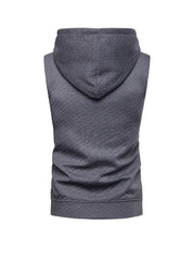 Erik Textured Hoodie Vest