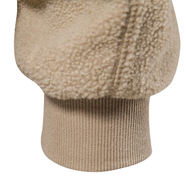 Men's Fleece Solid Color Shoulder Drop Pullover Sweatshirt
