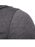 Men's Lace-up Short Sleeve Hooded T-shirt